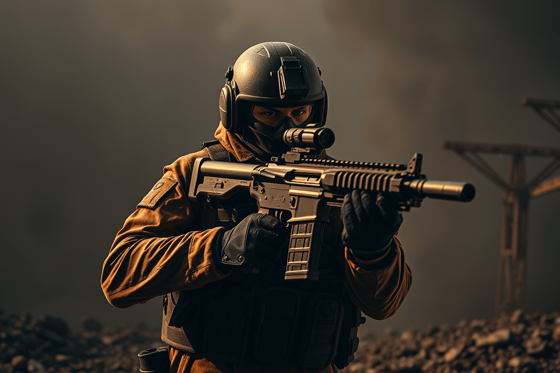Tactical training in action